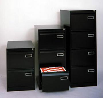 Archivador metálico con cajones. (1)