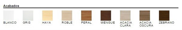 Mesa curva 200 x 100 cms. Roble. (200 x 100 - Roble - )