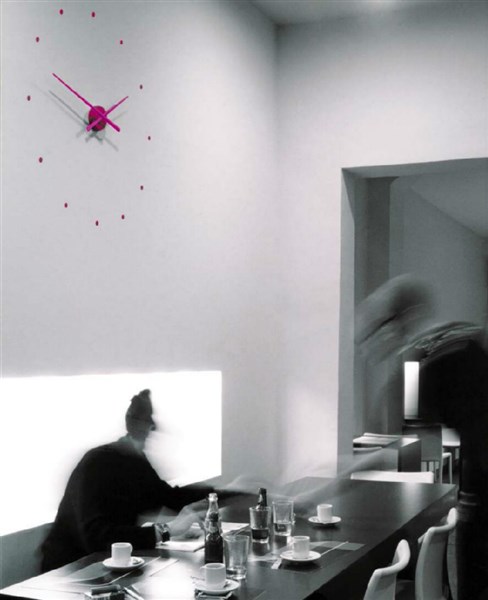 Reloj pared poliestireno. Color a elegir (5)