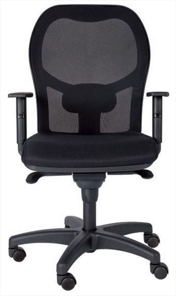 Sillón giratorio, sistema ERGONÓMICO, brazos regulables en altura. Tapizado a elegir (2)